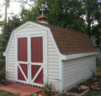 Cupola 16 Vinyl Shed Cupola with Windows Black Metal Pagoda Roof 