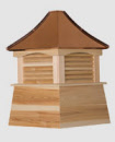 cypress pagoda roof louvers