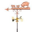 3 pigs weathervane